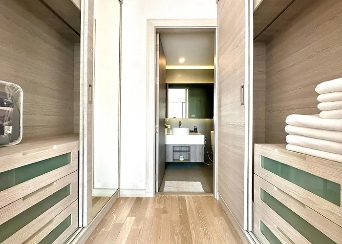 Luxury & Bright 1 Bedroom - Asoke 아파트 *